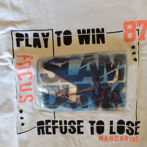 Orchestra t-shirt set for boys 7-8 years used, 5 pcs plus Mandarino shirt