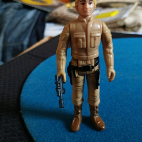 Star Wars Vintage Luke Skywalker (Bedpon Fatigues) figure like new