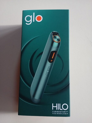 Glo HILO sealed new tobacco heating device cypress green