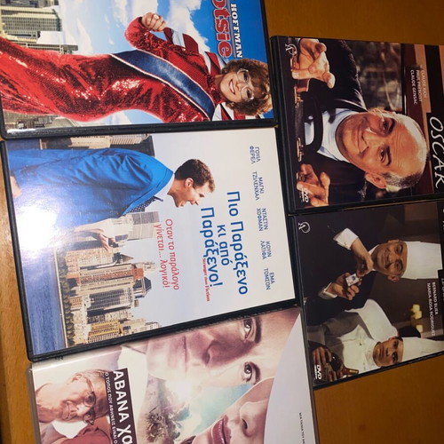 Collectible 7 DVD Set Louis de Funès and Hollywood Comedies like new