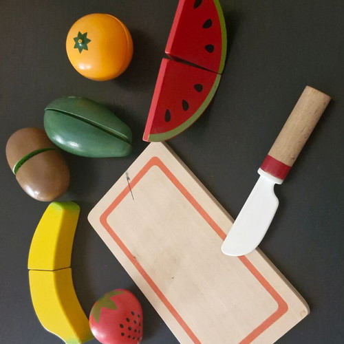 Wooden educational toy like new
