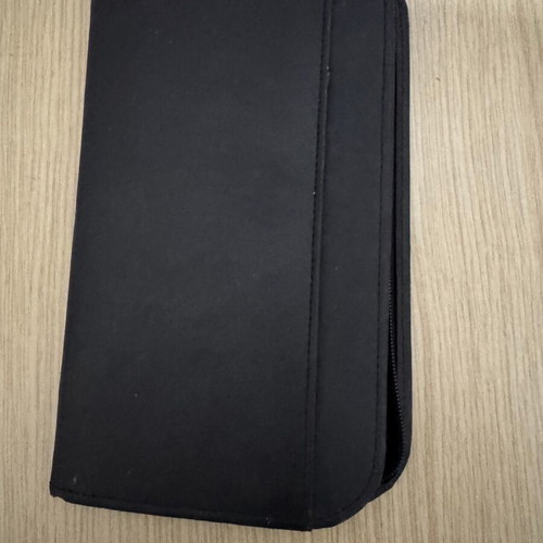 Document Storage Case like new with multiple compartments and zipper