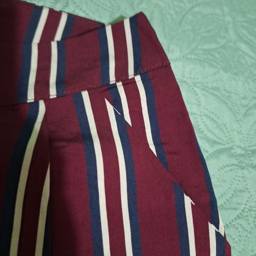 ALE viscose pants multicolor with belt size XL like new