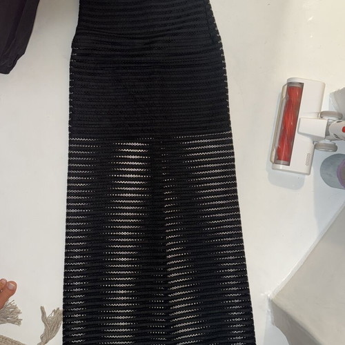 Danoff Evening Maxi Skirt Black Small like new