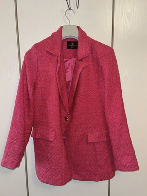 Fuchsia jacket like new, size XL with lining