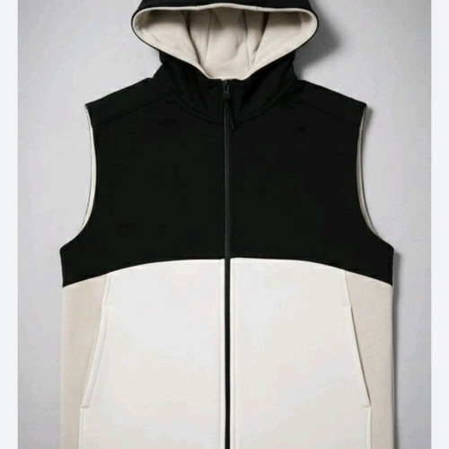 Zara sleeveless jacket vest like new for boys 11-12 years black white