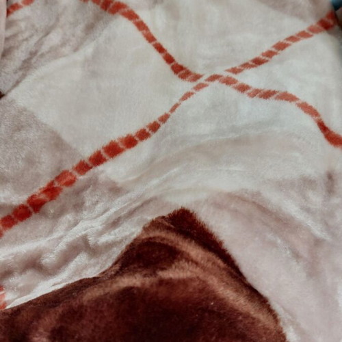 Velveteen blanket 1.60x2.20 new, available in 2 colors