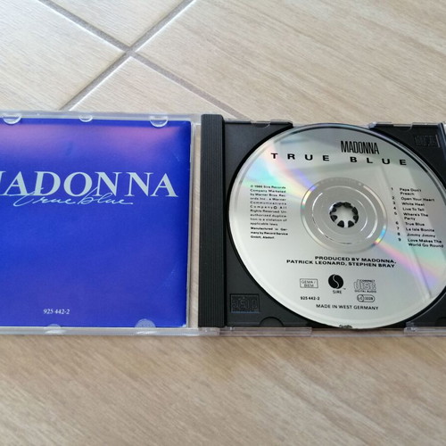 Madonna True Blue CD 1986 used, pop