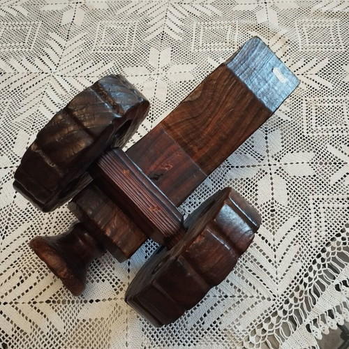 Wooden Spanish decorative cannon like new