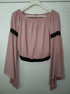 Fresh women's crop top pink used, size L