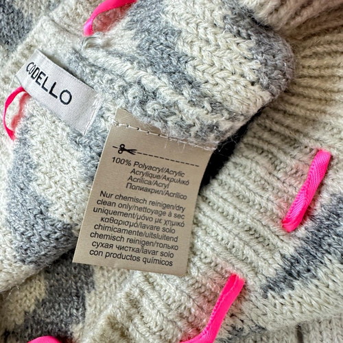 Codello Poetry Grunge hat and gloves like new, beige