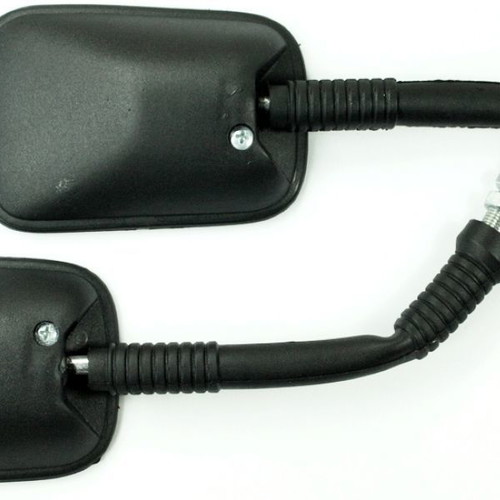 Motorcycle mirrors new with M8x1.25 thread, black ABS