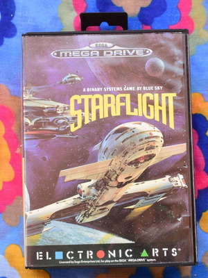 Starflight Sega Mega Drive game used, RPG space exploration