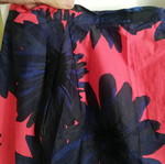 Floral midi skirt Moda at George size 42 like new, cotton, blue and pink