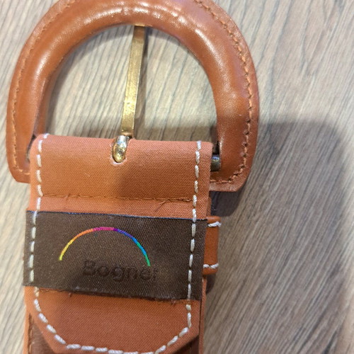 Bogner women's belt like new, beige