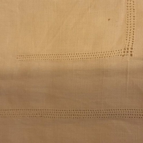 Handmade children's linen pillow 45x28