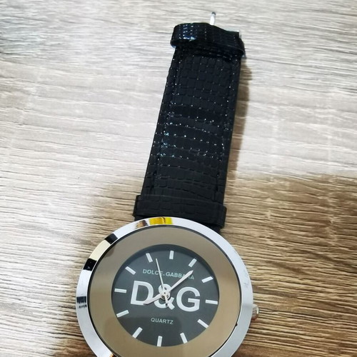 Dolce Gabbana watch new, black and silver