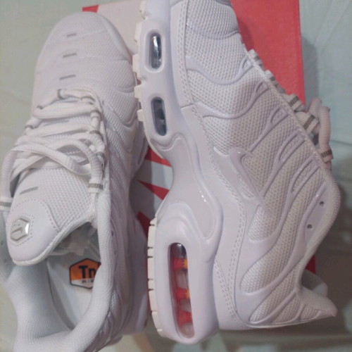 Nike Air Max Plus TN Triple White shoes EU 38