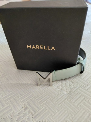 Marella belt new, turquoise, size 85