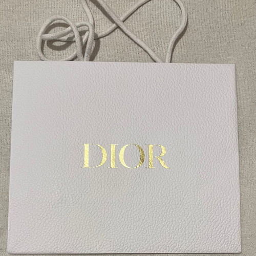 Dior bag new with gold letters, embossed texture, medium