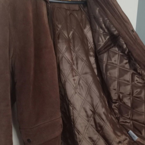 Shacket suede men's jacket like new, brown, size M