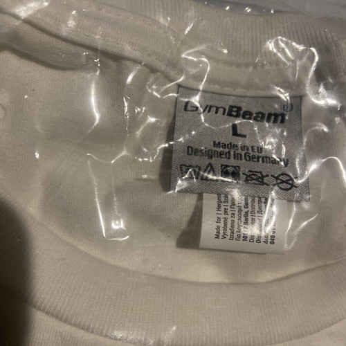 GymBeam dip belt, white t-shirt large, pull-up straps set