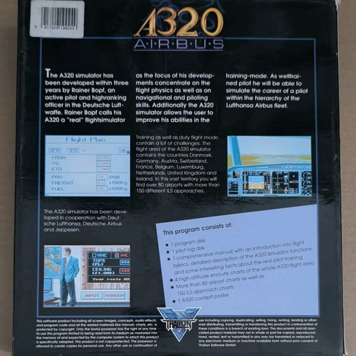 A320 Airbus Edition Europe Amiga like new