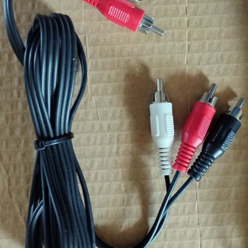 RCA stereo cables new, pack
