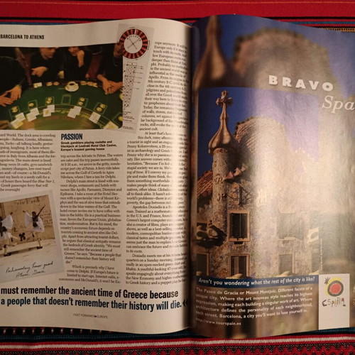 Time Fast Forward Europe magazine like new, special edition