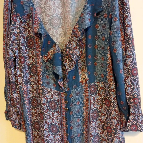 Maxi dress Attrattivo multicolored like new, size XL
