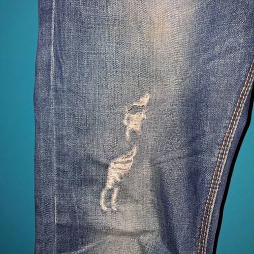 M. Sara modern mid-rise jeans like new, size 38 blue