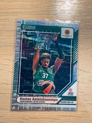 Panini Donruss EuroLeague 2024-2025 Base κάρτα Κώστας Αντετοκούνμπο καινούργιο