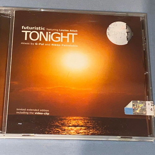 Tonight CD EP like new, electronic music, G-Pal, Nikko Patrelakis