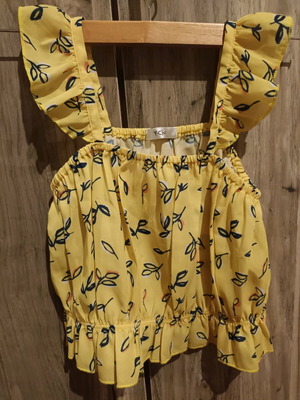 Y-Clu blouse girl 12 years new, yellow