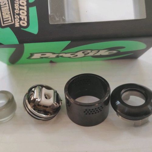 Wotofo Profile RDA used black steel atomizer