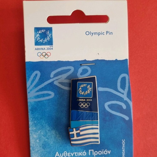 Olympic pin set Athens 2004 new, 4 pieces
