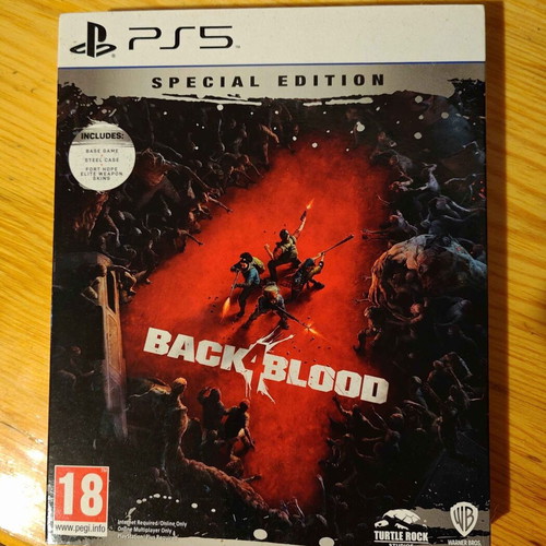 Back 4 Blood Special Edition Steelbook PS5 като ново