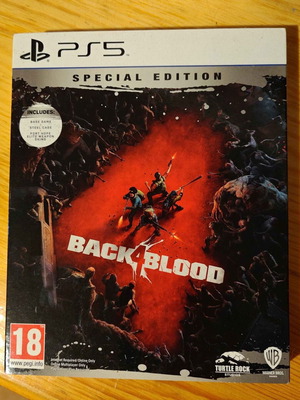 Back 4 Blood Special Edition Steelbook PS5 като ново