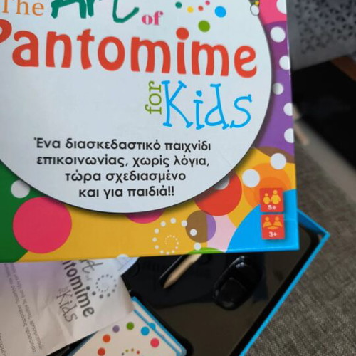 Art Pantomime Kids board game
