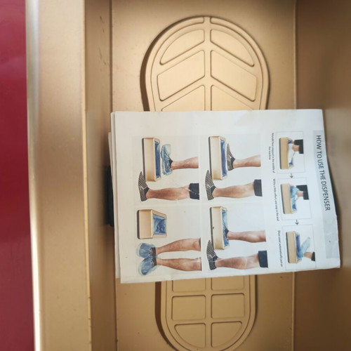 Shoe bags with dispenser mechanism, over 100 replacements included