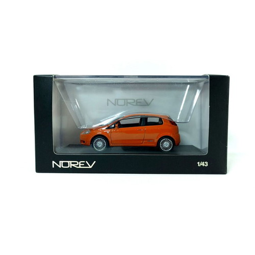Fiat Grande Punto 3 Doors Metallic Orange 1:43 Diecast Model New