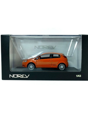 Fiat Grande Punto 3 Doors Metallic Orange 1:43 Diecast Model New