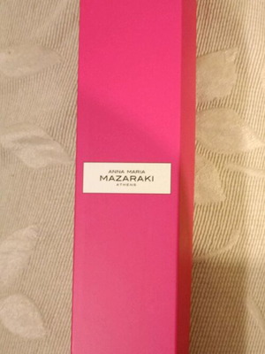 Authentic Anna Maria Mazaraki Candle Box new with rice paper