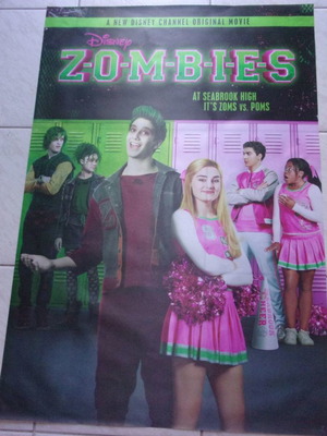 Zombies Movie Disney μεγάλο πόστερ σε ύφασμα και χαρτί
