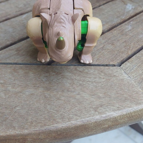 Transformers Beast Wars Rhinox figure used, Deluxe 1996/1997