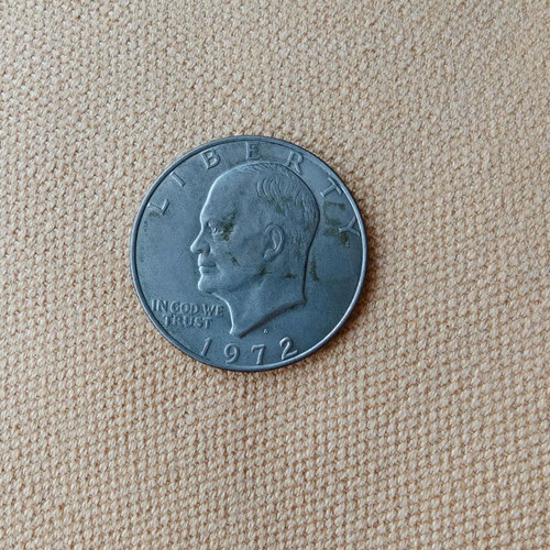 1972 D Eisenhower One Dollar used condition