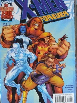 X-Men Forever Marvel Comics употребяван, чужд език 2001