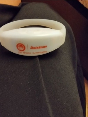 Olympiacos 100 Years Collectible Bracelet not working