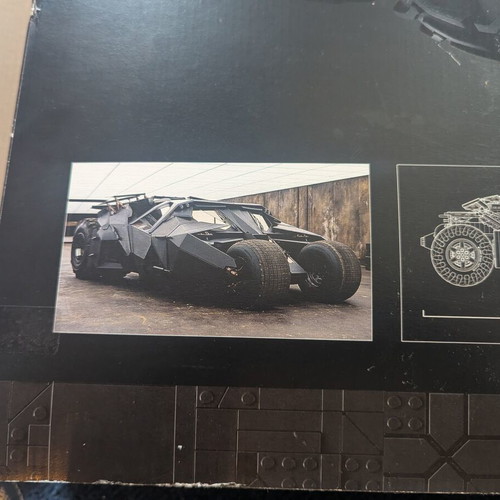Lego 76240 Batmobile Tumbler used with instructions