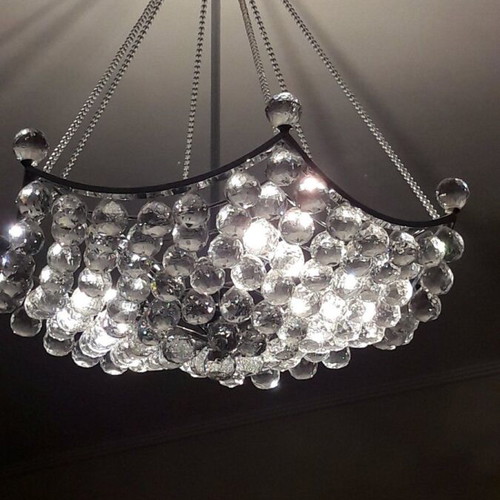 Ceiling light with Swarovski crystals new